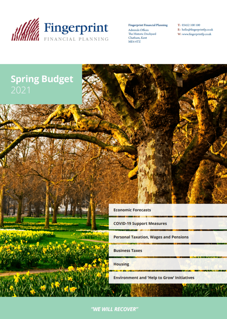 Spring Budget March 2021